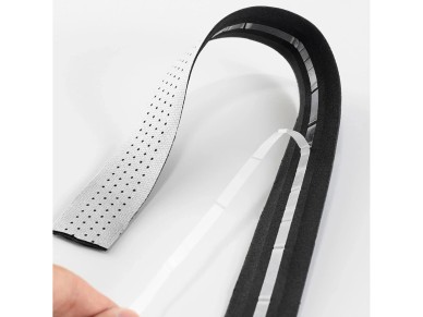 Rockbros Perforated Silicone Handlebar Tape - White