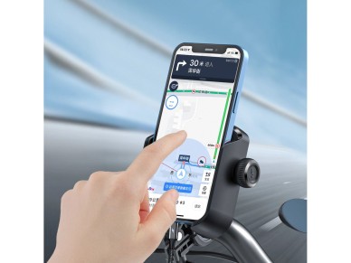 Joyroom JR-ZS431 phone holder for bike, motorcycle, scooter - black