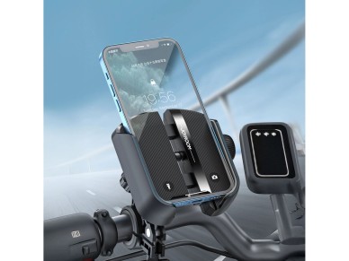 Joyroom JR-ZS431 phone holder for bike, motorcycle, scooter - black
