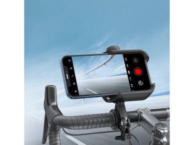Joyroom JR-ZS431 phone holder for bike, motorcycle, scooter - black