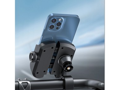 Joyroom JR-ZS431 phone holder for bike, motorcycle, scooter - black