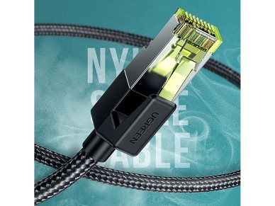 Ugreen NW150 80424 Ethernet RJ45 Cat 7 10Gbps Cable 3m - Black