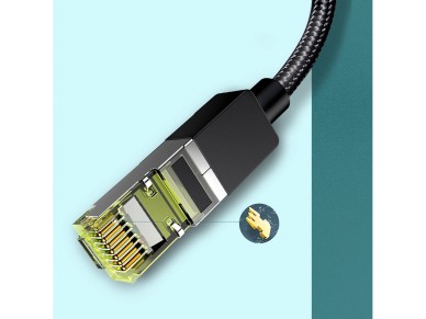 Ugreen NW150 80424 Ethernet RJ45 Cat 7 10Gbps Cable 3m - Black