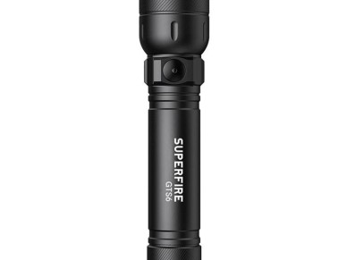 Flashlight Superfire GTS6 – 360lm, USB-C, 7W, 5 modes, 150m Flashlight Superfire GTS6 – 360lm, USB-C, 7W, 5 modes, 150m