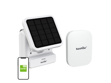 Kit de bomba de agua solar inteligente con Gateway RainPoint y aplicacin