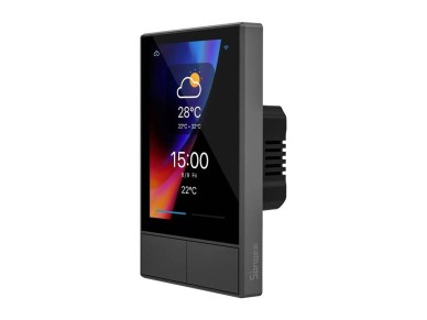 Painel de controle WiFi inteligente SONOFF NSPanel (preto, 120 mm)