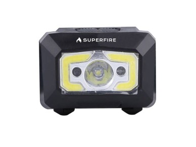 Headlamp Superfire X30 – 340lm, USB, 5 modes, 130m Headlamp Superfire X30 – 340lm, USB, 5 modes, 130m