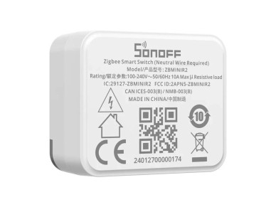 Interruptor inteligente mini ZigBee SONOFF ZBMINIR2