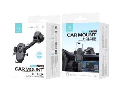 Techancy TI2277 Adhesive Car Phone Holder, One-Touch Switch, Black Techancy TI2277 Adhesive Car Phone Holder, One-Touch Switch, Black