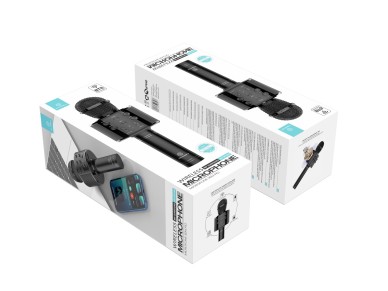 Techancy KZ1561 Wireless Bluetooth Microphone Speaker for KTV Music Black Techancy KZ1561 Wireless Bluetooth Microphone Speaker for KTV Music Black