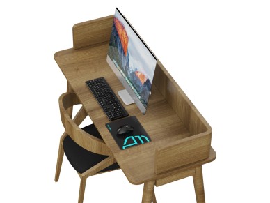 Techancy Mouse Pad 21*26 cm, TW2774, Non-slip Rubber, Suitable for PC Games, Black