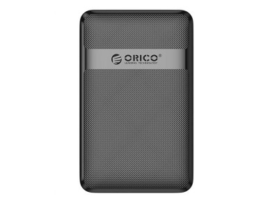 Orico 2577 HDD/SSD 2.5" drive enclosure, 5Gbps, USB-A to USB Micro-B (black)