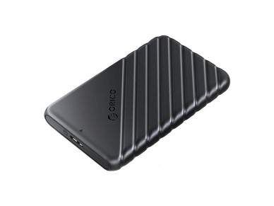 Orico 25PW1 HDD/SSD 2.5", 5Gbps, USB-A to USB Micro-B Drive Enclosure (black)