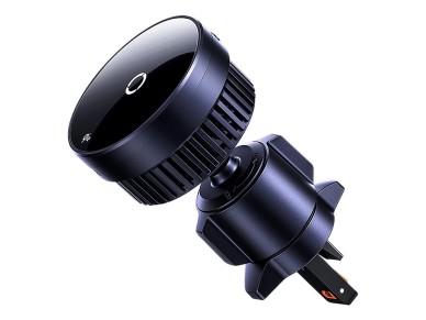 Suporte de carro Baseus MagPro BS-CW04 com carregador indutivo Qi2.0 de 15 W para sada de ar - Pret