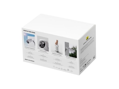 Baseus Security S1 Pro Dual 3K Outdoor Surveillance Kit (2 Cameras) – White