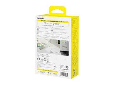 Baseus Dynamic 4 Pro 100W USB-C - Cabo Magntico USB-C 1m - Branco