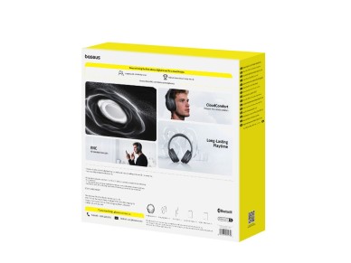 Auriculares inalmbricos supraaurales Baseus Bass BH1 Lite Bluetooth 6.0 - Negro