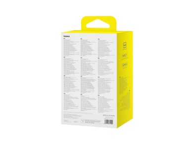 Baseus GaN6 Pro Charger 100W 2 x USB-C 2 x USB-A with Black USB-C Cable 100W 1m - Black