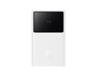 Baseus Star-Lord Power Bank 10000mAh, 30W White Baseus Star-Lord Power Bank 10000mAh, 30W White