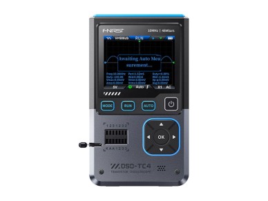 Mini osciloscpio porttil 3 em 1 FNIRSI DSO-TC4