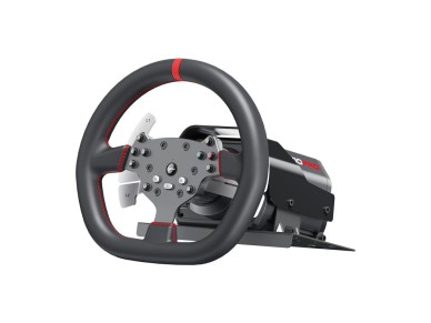 Conjunto para jogos PXN-V10 Ultra - volante + pedais + suportes + acessrios de montagem (PS4 / Xbox