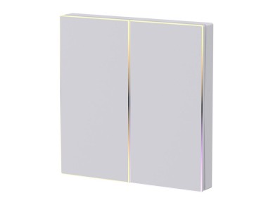 Interruptor de luz ZigBee sensvel ao toque Avatto TS60-EU-W4 Quad TUYA (branco).