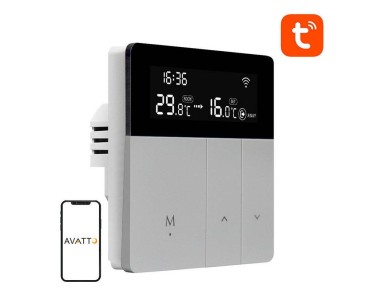 Avatto WT50 aquecedor de gua com termostato inteligente 3A WiFi TUYA