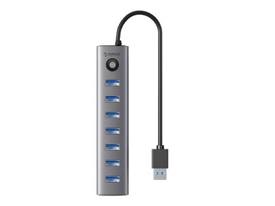 Orico CL7U USB-C to 7x USB 3.0 Hub Adapter (gray)