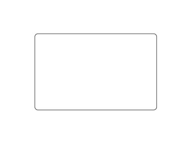 Etiquetas trmicas Niimbot, pegatinas de 80x50 mm - 560 unidades. Blancas.