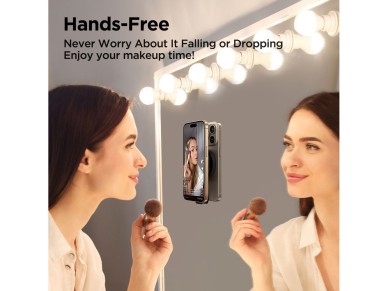 Joyroom JR-ZS393 magnetic phone holder with suction cups - black