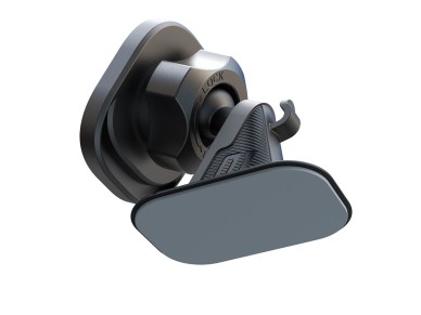 Joyroom JR-ZS400 magnetic car phone holder on the dashboard - black