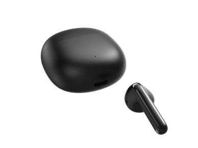 Fones de ouvido sem fio TWS Joyroom Funpods Series JR-FB1 Bluetooth 5.3 - preto