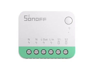 Mini interruptor inteligente WiFi Sonoff MINIR4M Matter (HomeKit, SmartThings, Home Assistant)