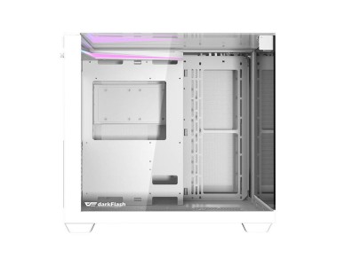 Darkflash TH285 computer case (white) + 4 fans