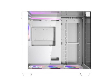 Darkflash TH285 computer case (white) + 4 fans