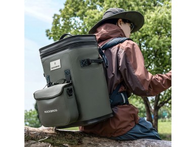Rockbros Thermal Backpack with Insulation 20l - Green