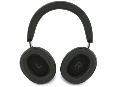 Auriculares Bluetooth Guess 4G con logo triangular - Negros