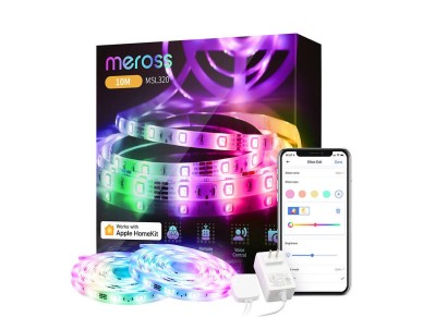 Fita de LED Wi-Fi inteligente MSL320 Meross (HomeKit)