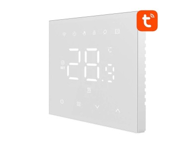 Termostato inteligente Avatto WT410-16A-W para calefacci�n el�ctrica 16A con WiFi