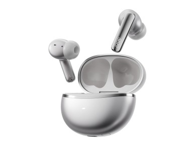 Fones de ouvido TWS QCY MeloBuds N70 (Titnio-Dourado)