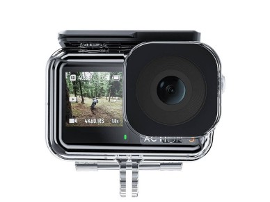 Capa  prova d'gua TELESIN para DJI Osmo Action 3/4/5