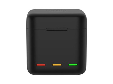 Caixa de carregamento Telesin com 3 slots para GoPro Hero 12 / Hero 11 / Hero 10 / Hero 9