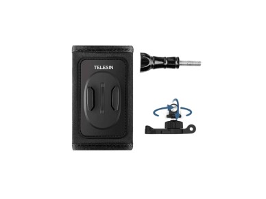 Suporte de ala de mochila Telesin com gancho em J de 360 para GoPro/Osmo Action (GP-BPM-005)
