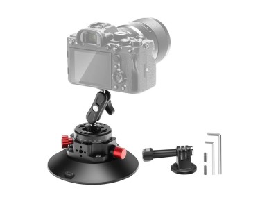 Mount with suction cup 1/4 inch Neewer CA013 for sports cameras (DJI Action, GoPro, Insta360)