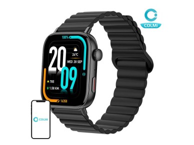 Reloj inteligente Colmi C8 Max con correa magntica (negro)