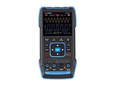 FNIRSI 2C53T: osciloscopio, multímetro y generador de señales portátiles 3 en 1. FNIRSI 2C53T: osciloscopio, multímetro y generador de señales portátiles 3 en 1.