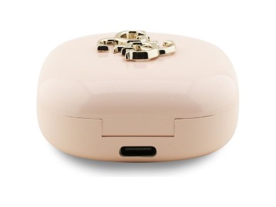 Guess 4G Metal Logo TWS Wireless Headphones - Pink Guess 4G Metal Logo TWS Wireless Headphones - Pink