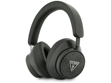 Guess 4G Triangle Logo Bluetooth Over-Ear Headphones - Black