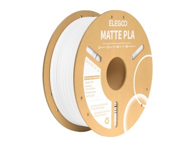 Filamento PLA Matte ELEGOO (Branco)