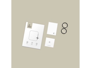 Capa para c�mera Tech-Protect Cam Fit+ para iPhone 17 - Transparente